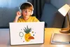 MuchoWow® Laptop Aufkleber Sticker Cover Ananas - Tropisch Produktbild-Vorschau 3