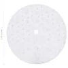 The Living Store koc choinkowy biały 122 cm sztuczne futro Podgląd zdjęcia produktu 6