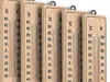 Holz Thermometer Außen Innen Außenthermometer Draußen Produktbild-Vorschau 3
