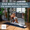 LILENO SPORTS Yoga Matte Midnight Blue (180x60cm) inkl. Produktbild-Vorschau 5