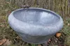 Runde Zinkschale  Pflanzschale Zinkbottich Blumentopf Produktbild-Vorschau 1