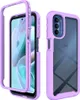 Moto G31 Hülle, Hybrid Transparente Rückseite Robust TPU Produktbild-Vorschau 1