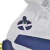 A close-up view of a blue and white pool cleaner brush component. Anteprima dell’immagine prodotto