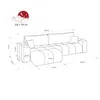 Idohome - Bubble Ecksofa OFI XL Bouclé mit Schlaffunktion, Produktbild-Vorschau 7