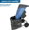 A garden shredder with a collection bag. Produktbild-Vorschau