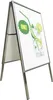 A-frame sign stand with a graphic of a drink. Produktbild-Vorschau