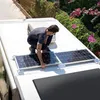 7-teilig ABS Solarpanel Montage halterung Ecke & Produktbild-Vorschau 4