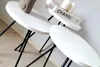 Wohnzimmer Couchtisch Beistelltisch Set 3x Modern Weiß MDF Produktbild-Vorschau 3