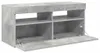 vidaXL TV-Möbel TV-Schrank mit LED-Leuchten Betongrau Produktbild-Vorschau 4
