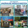 Outdoor Campingwagen Bremse 100kg Seitentasche Heckklappe Produktbild-Vorschau 4