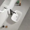 UMYWALKA NABLATOWA CERAMICZNA STAWIANA BIAŁA OWALNA POŁYSK Podgląd zdjęcia produktu 7