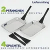 2er Set Edelstahl Grillpfanne Portionspfanne Grill Produktbild-Vorschau 4