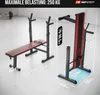 Hop-Sport Hantelbank 1080 Flachbank mit Hantelablage Produktbild-Vorschau 2