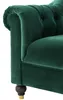 Casa Padrino Luxus Chesterfield Sessel Grün 99 x 90 x H. Produktbild-Vorschau 5