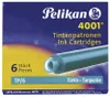 Pelikan Tintenpatronen 4001 TP/6 türkis (6 Patronen) Produktbild-Vorschau 2