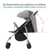 Kinderwagen kinderbuggy klappbar Sportwagen Inkl. Sonnen- Produktbild-Vorschau 6