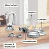 Bosch MultiTalent MC812S814 Küchenmaschinen - Edelstahl Produktbild-Vorschau 5