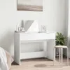 Schminktisch mit Spiegel Weiß 100x45x76 cm Produktbild-Vorschau 3