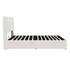 INONEFT Polsterbett 140 x 200 cm, Doppelbett mit LED und Produktbild-Vorschau 14