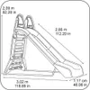 Grand toboggan aquatique de jardin de 285 cm « Mega Slide » Voir les images du produit 3