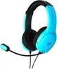 A bright blue gaming headset with a black microphone boom is shown against a white background. Anteprima dell’immagine prodotto