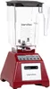A red Blendtec Total Blender is shown against a white background. Voir les images du produit