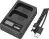 USB Dual Ladegerät für Sony NP-FZ100 Akkus beleuchtetes Produktbild-Vorschau 6