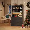 Armoire de cuisine Merax avec éclairage LED et prise Voir les images du produit 10