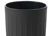 HowHomely Blumentopf Rund 42 cm Höhe, Pflanzkübel, Schwarz Produktbild-Vorschau 7