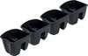 4x Blumenkasten 24cm Hängetopf Blumentopf Balkontopf Produktbild-Vorschau 1