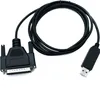 SYSTEM-S DB25 Kabel 180 cm RS232 IEEE 1248 Stecker zu USB Produktbild-Vorschau 2