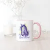 My Spirit Animal Tasse Rosa Pferde Pferdekopf Hengst Reiten Produktbild-Vorschau 4