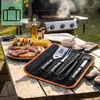 Sada na grilování: lopatka, kleště, příbory, pouzdro 4 v 1 Náhled obrázku produktu 23