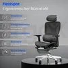 FLEXISPOT ErgoX Ergonomiczne krzesło biurowe z podnóżkiem, Podgląd zdjęcia produktu 2