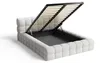 Chilly Möbel Design Bett Verona - Einzigartiges Polsterbett Produktbild-Vorschau 7