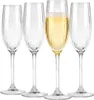 Flûtes à champagne - 210 ml - Verre strié - Verre - Verres Voir les images du produit 1