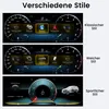 12.3" Carplay LCD Digital Tacho Instruments Combiné Pour Voir les images du produit 9