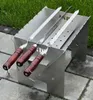 6 X Stabile Edelstahl Grillspiesse mit Holzgriff - 60 cm Produktbild-Vorschau 2