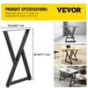 Pieds de table VEVOR, 71,1 x 45,7 cm Patins de table, lot Voir les images du produit 7