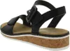 Rieker Damen Sandale Keilsandalette Klettverschluss V3660, Produktbild-Vorschau 24