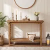 Table console, table d'entrée de 100 cm, table basse à 2 Voir les images du produit 2