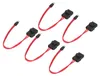 5Pcs Car Fuse Holder Connector Mini Heavy Duty Wire Voir les images du produit 5