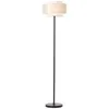 Brilliant Odar Standleuchte, 1-flammig E27 Schwarz Beige Produktbild-Vorschau 1