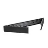 A black, foldable drying rack is shown against a white background. Náhľad obrázku produktu