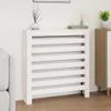 vidaXL Kryt radiátoru bílý 79,5x19x84 cm Borovicový masiv Náhled obrázku produktu 2