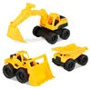 Relaxdays Spielzeug Baufahrzeuge, 3er Set mit Bagger, Produktbild-Vorschau 10