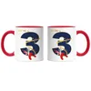 Ich Bin 3 Tasse Rot  3. Geburtstag Weltall Astronaut Fans Produktbild-Vorschau 3