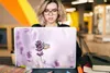 MuchoWow® Laptop Aufkleber Sticker Cover Lavendel - Produktbild-Vorschau 5