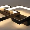 ZMH 3ERLED Plafonnier LED 35W noir lampe de salon à Voir les images du produit 7