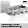 DEKAZIA® Duschablage ohne Bohren Edelstahl | Duschregal Produktbild-Vorschau 9
